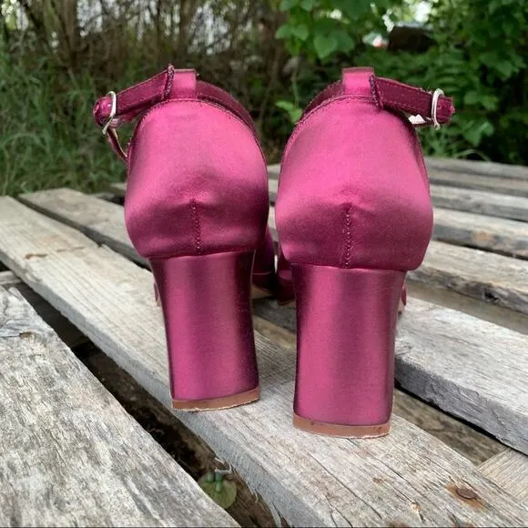 Vintage 90s Touch Ups dyed chunky heel platforms