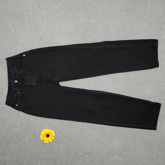 Vintage Brittania Juniors High Rise Straight Leg &quot;Mom&quot; Jeans