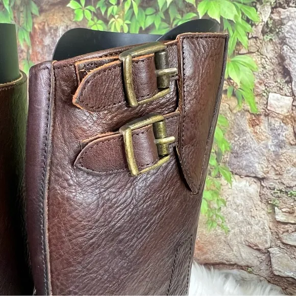 VINTAGE FRYE Tall Brown Riding Boots, 6M