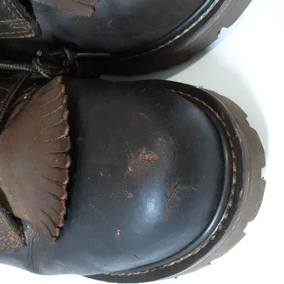 Vintage Herman survivors men's Denver waterproof work boots steel toe men's 13
