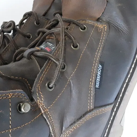 Vintage Herman survivors men's Denver waterproof work boots steel toe men's 13