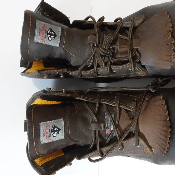 Vintage Herman survivors men's Denver waterproof work boots steel toe men's 13