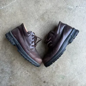 VINTAGE NIKE ACG HIKING BOOTS BROWN LEATHER Y2K GOADDOME 10.5