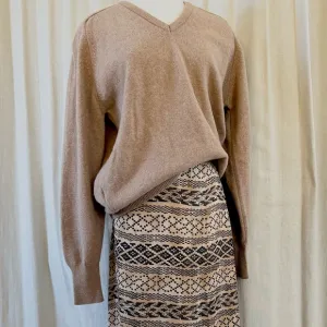 Vintage Pendleton Wool Pullover – Slouchy &amp; Timeless Cozy Layer