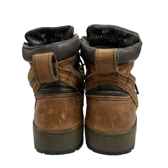 Vintage Rocky Outback Brown Leather Lace Up Gore-Tex Hiking Boots - M 6.5/W 8.5