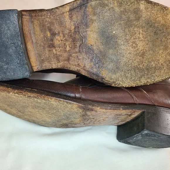 vintage Sears genuine leather boots