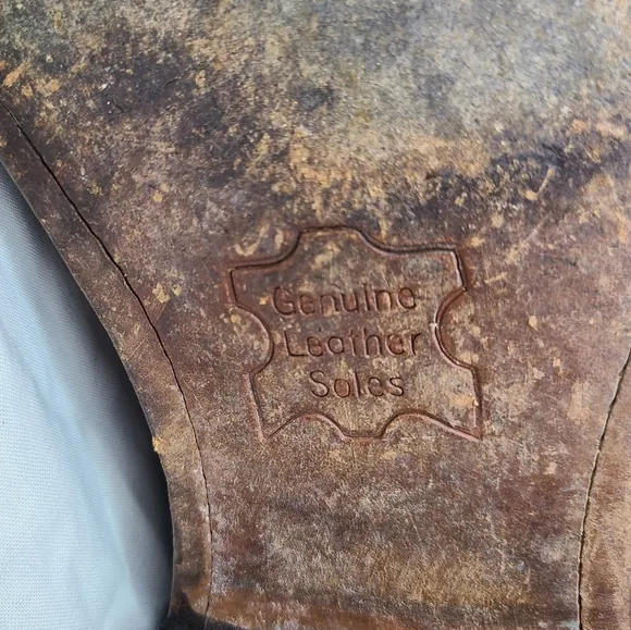 vintage Sears genuine leather boots