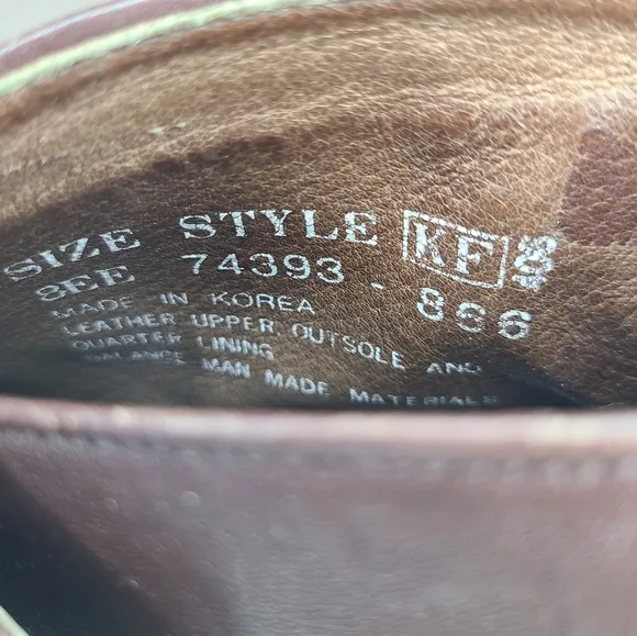 vintage Sears genuine leather boots
