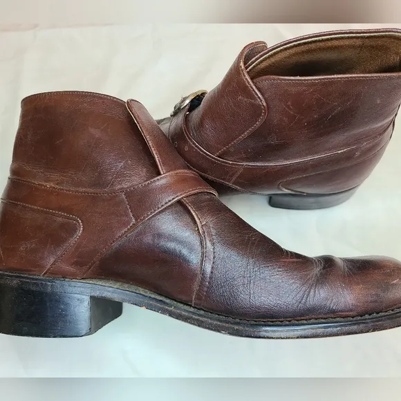 vintage Sears genuine leather boots