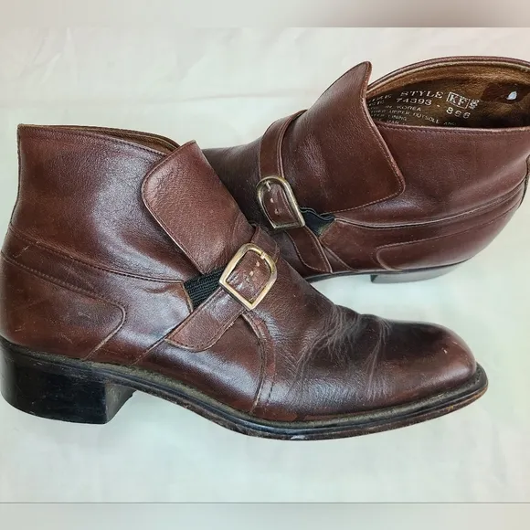 vintage Sears genuine leather boots