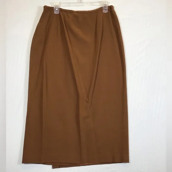 Vintage Valerie Stevens Womens 100% Wool Suit 2 Piece Set Size 14 Blazer Skirt