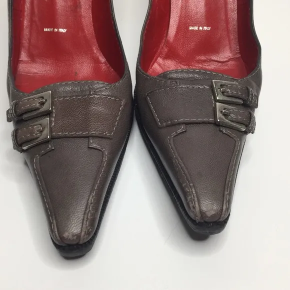 Vintage Y2K St John Gray Pump sz 6