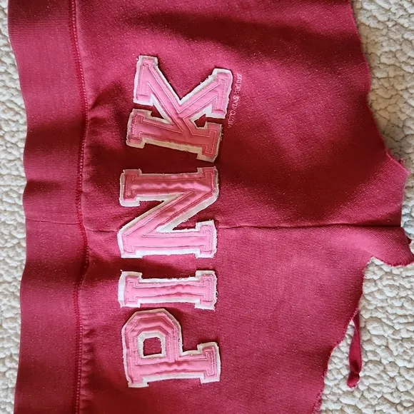 Vintage y2k Victoria's Secret Pink long sleeve pajama shirt and boots sh…
