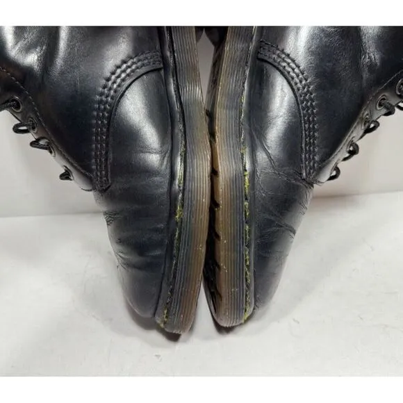 Vintage Dr. Martens 1460 Men’s 8 US Black Leather Combat Boots Made In England