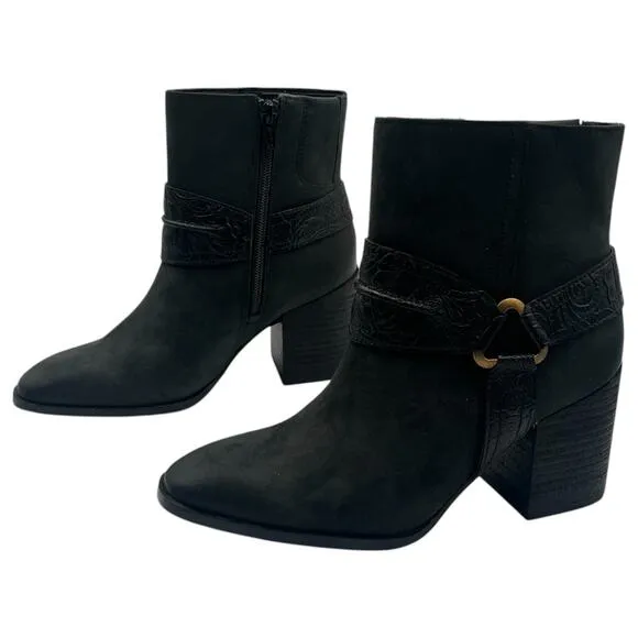 Vionic Carnelia Water Repellent Orthotic Arch Support Heeled Ankle Boots Size 6