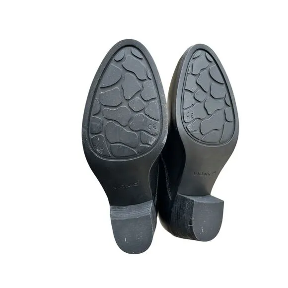 Vionic Cecily Ankle Bootie Boots Stack Heel 2&quot; Arch Support Comfort, Size‎ 7.5