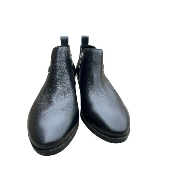 Vionic Cecily Ankle Bootie Boots Stack Heel 2&quot; Arch Support Comfort, Size‎ 7.5