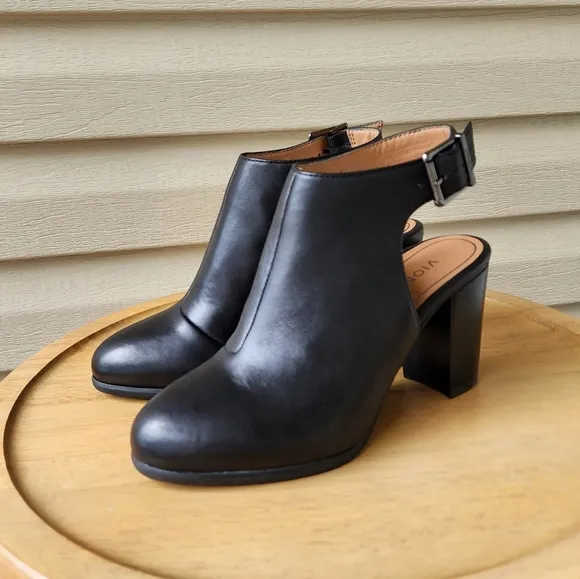 Vionic Lacey open heels booties shoes