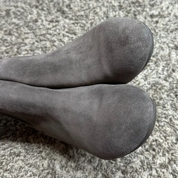 Vionic Paloma Wedge Ankle Boots Suede with Concealed Orthotic Arch Support 9.5​