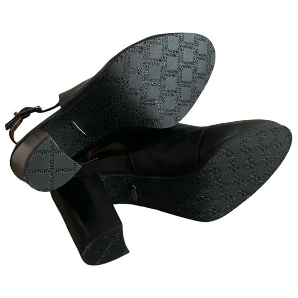 Vionic Perk Lacey Booties Heels