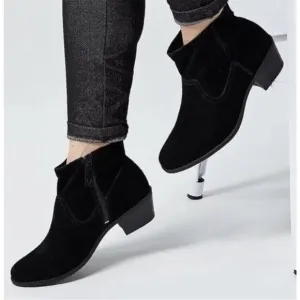 VIONIC Vera Water-Resistant Suede Ankle Boots size 6.5