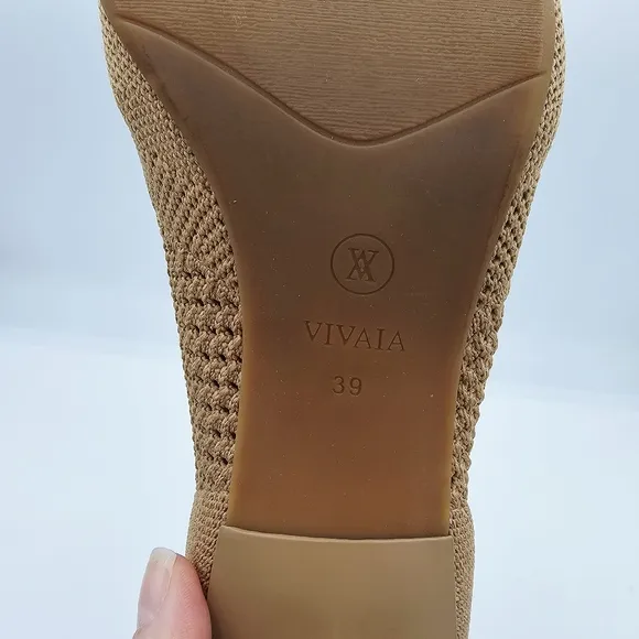 Vivaia Melissa Boots Square Toe Knit Perforated