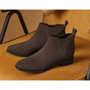 VIVAIA Ryan Pro Water Resistant Stretch Bootie Dk Chocolate Ankle Boots 36 US 6