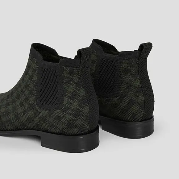 VIVAIA Ryan Pro Women's‎ Ankle Boots Pull on Chelsea Slip on Short Square-toe
