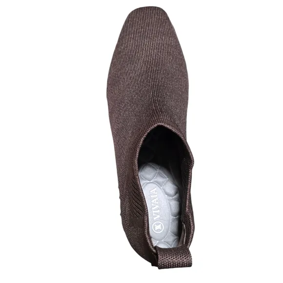 Vivaian Square-Toe Water-Repellent Ankle Boots (Ryan Pro) NWOT
