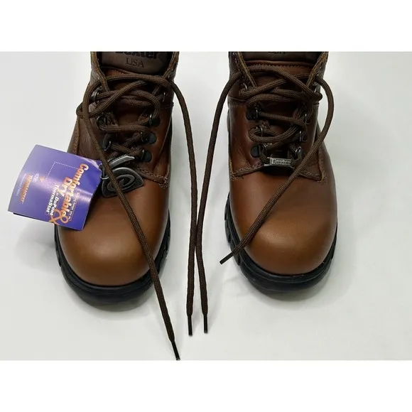 VTG Dexter Hiking Boots Women's 9W Brown DuPont Thermostat Fabric NWT No Box