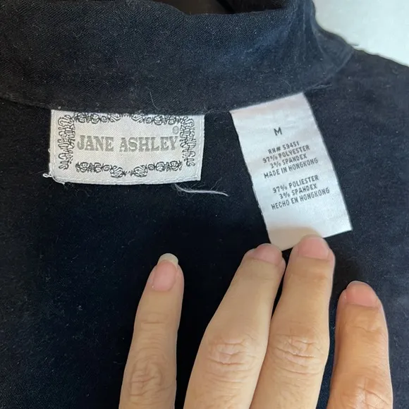 VTG Jane Ashley maxi button dress, Wm’s Sz Medium