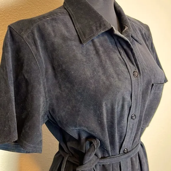 VTG Jane Ashley maxi button dress, Wm’s Sz Medium