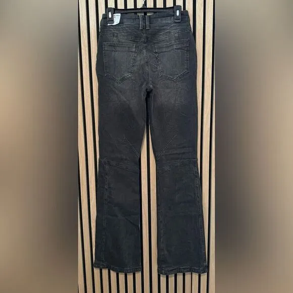 We the free free people vector Moto mid rise flare NWT