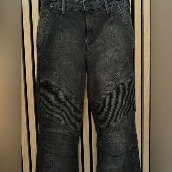 We the free free people vector Moto mid rise flare NWT