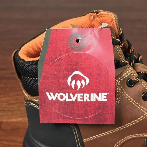 Wolverine PIPER Women's Size 7.5M Waterproof Composite Toe 6&quot; Work Boots W221032