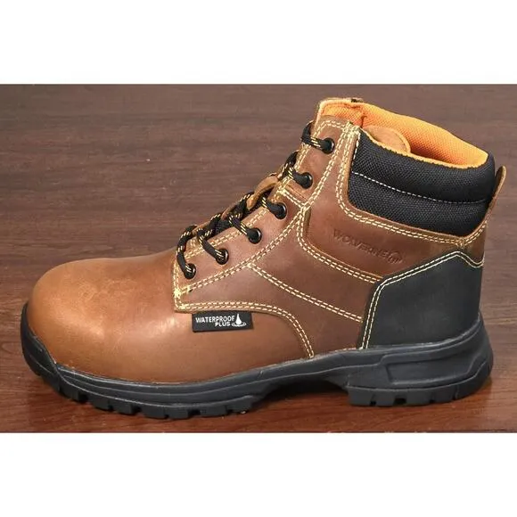 Wolverine PIPER Women's Size 7.5M Waterproof Composite Toe 6&quot; Work Boots W221032