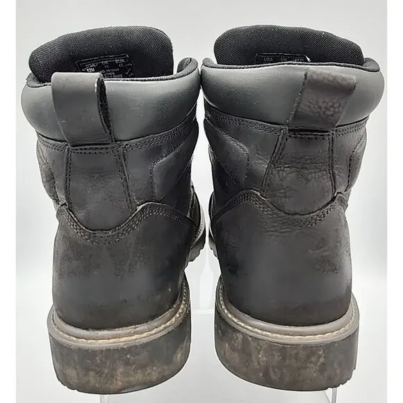 Wolverine W10694 Men's Iron Ridge WP Steel Toe Lace Up Work Boots Size 12 M