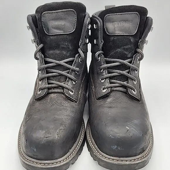 Wolverine W10694 Men's Iron Ridge WP Steel Toe Lace Up Work Boots Size 12 M