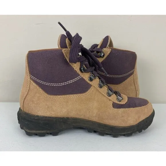 Women Vasque Skywalk Gore-Tex GTX suede leather ankle athletic hiking boots 6.5M