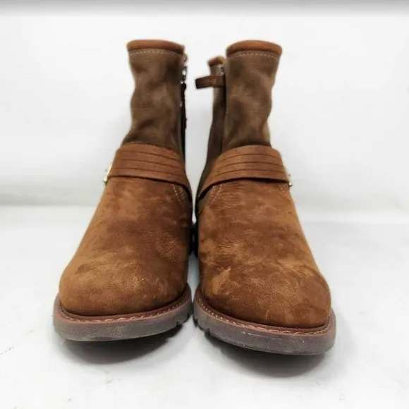Women's 6.5 Ariat Savannah H20 suede western boots Roasted Toffee