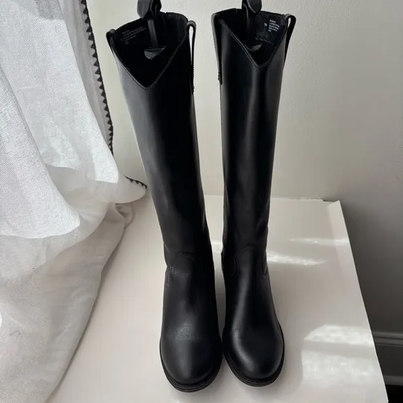 Women's Black Riding Boots