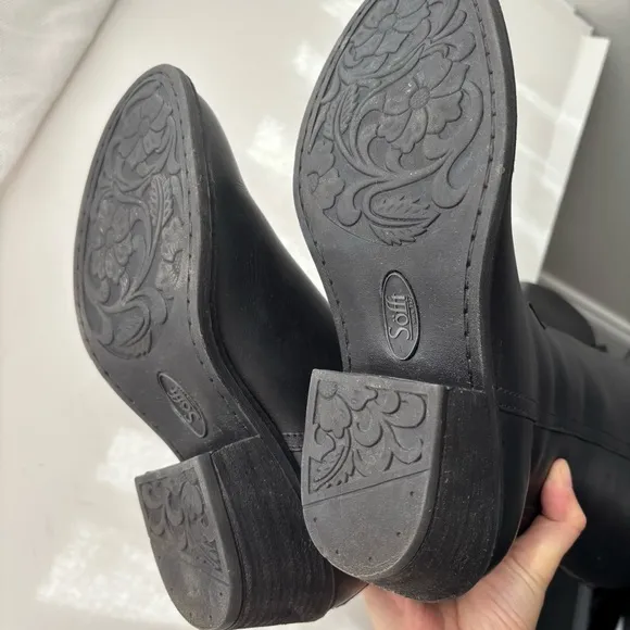 Women's Black Riding Boots