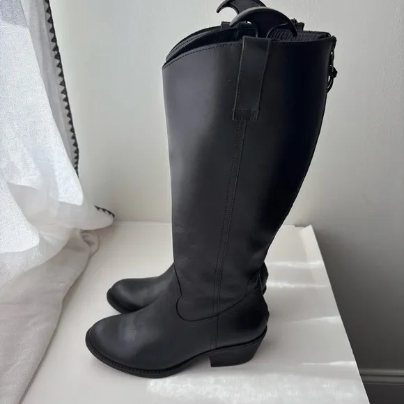 Women's Black Riding Boots