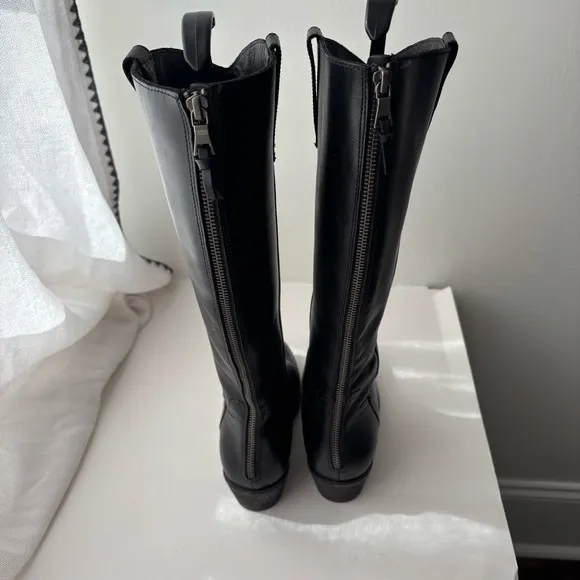 Women's Black Riding Boots