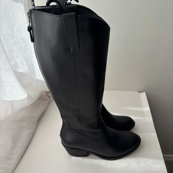 Women's Black Riding Boots