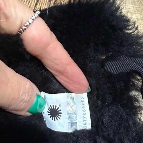 Women's Black Shearling Boots