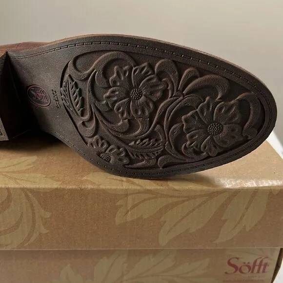 Women's Brown Leather Ankle Boots
