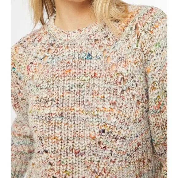 Women's FRAME Colorful Marl Sweater Size XL