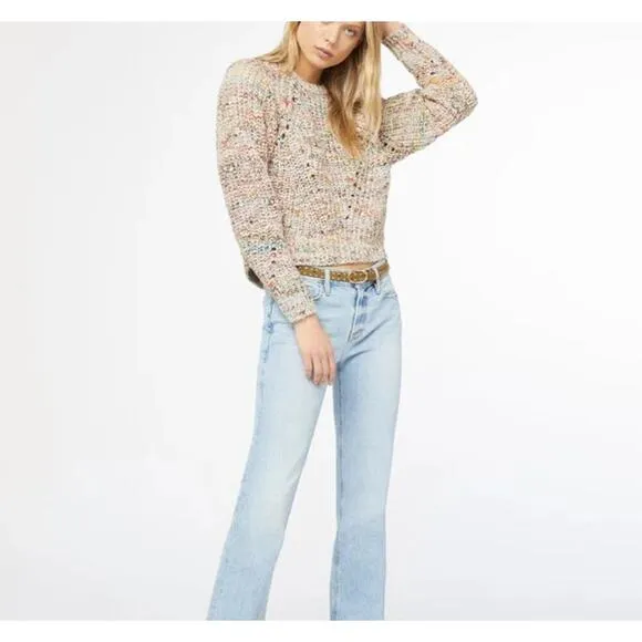 Women's FRAME Colorful Marl Sweater Size XL