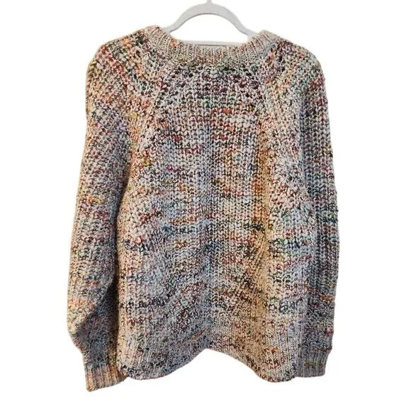 Women's FRAME Colorful Marl Sweater Size XL
